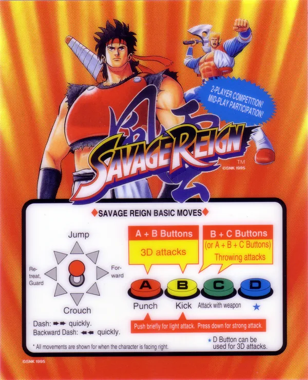 Savage Reign mini marquee